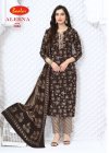 Aleena Vol 30 By Baalar Pure Cotton Printed Dress Material 